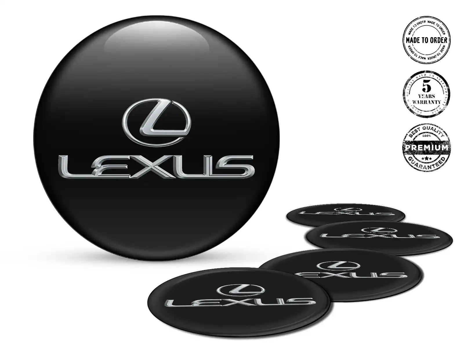 Lexus Radembleme Version Premium Label Design